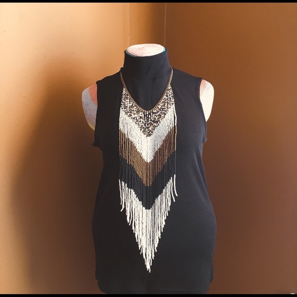 unknown Jewelry - Indian Bohemian Bib Statement Neckline